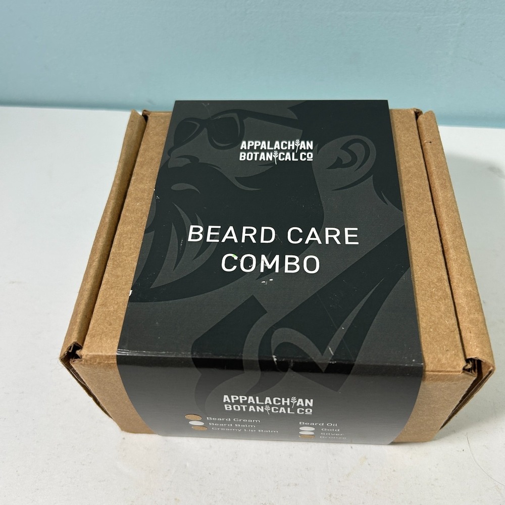 Appalachian Botanical Beard Care Combo Bronze Oil + Lip Balm + Beard Cream